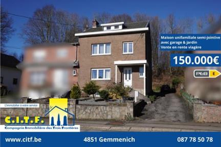 Vente en viager. Maison EOYFEK à Liège Plombières Gemmenich miniature